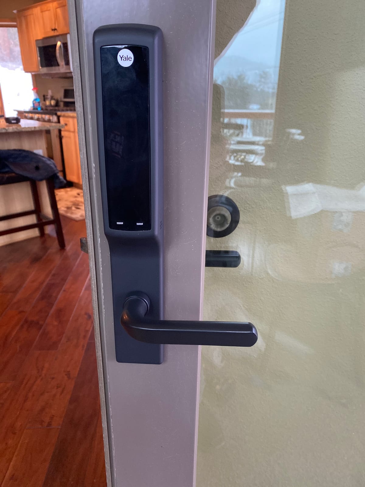 Yale Assure Lock Keypad for Anderson® Patio Doors Handle with Wi-Fi, Black customer photo 2