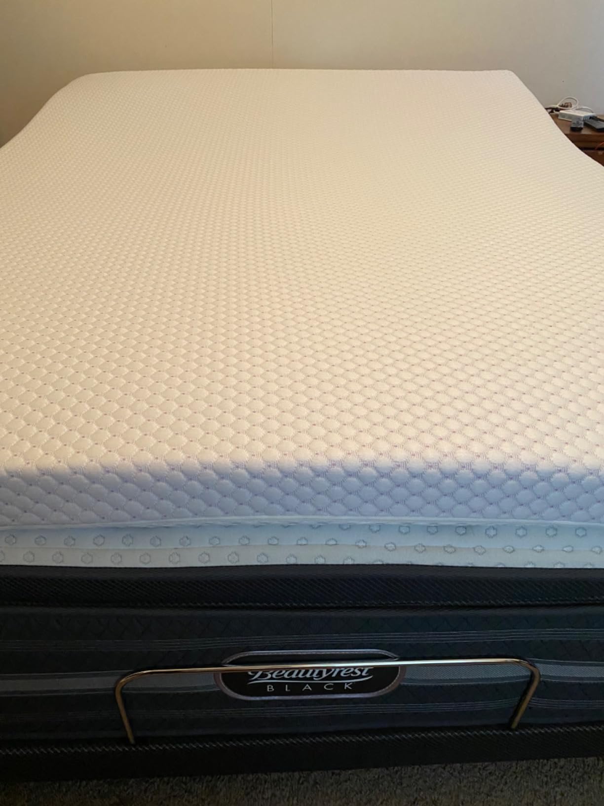 PERLECARE Queen 3 Inch Gel Memory Foam Mattress Topper with Cover customer photo 2