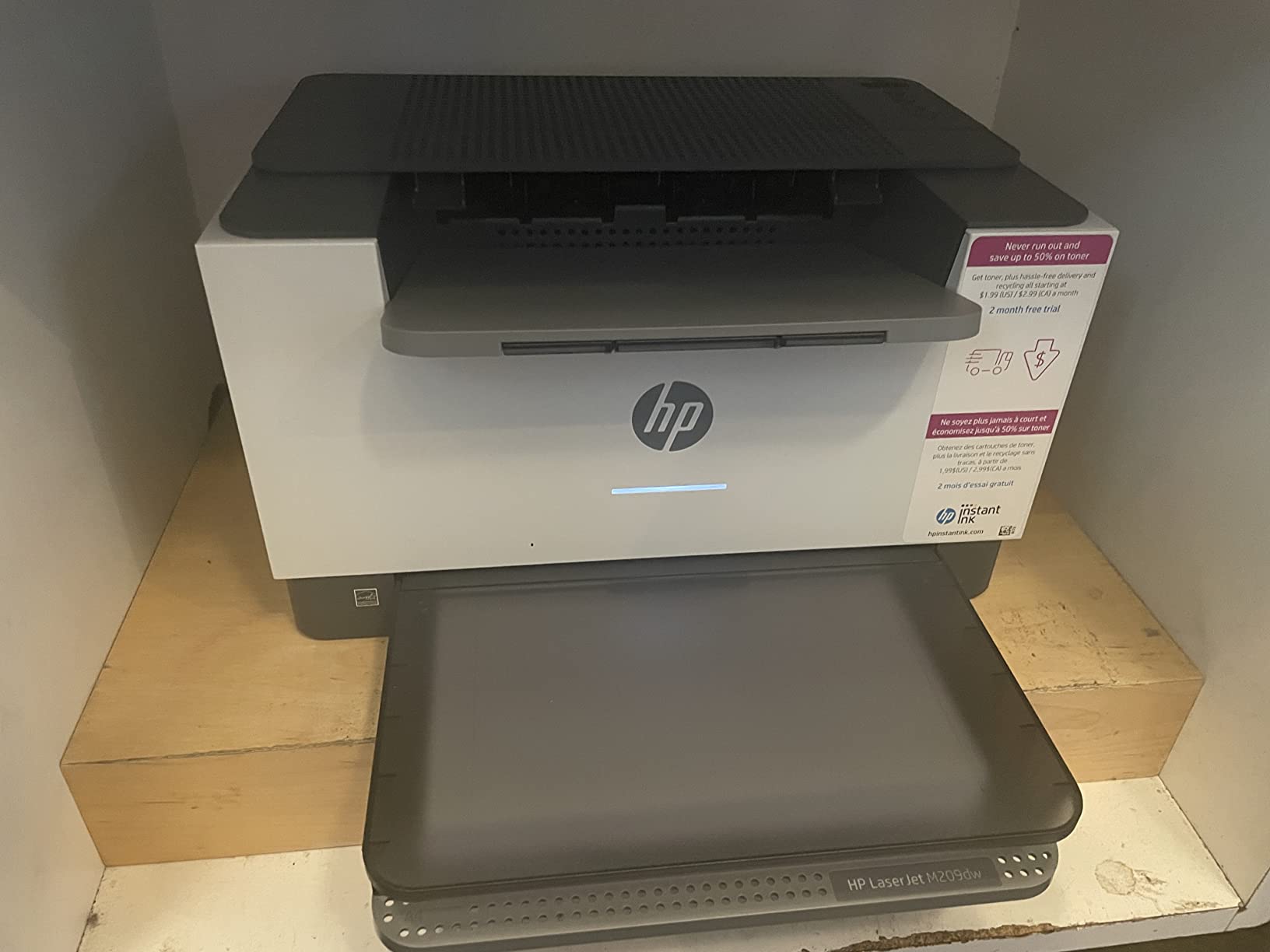 HP LaserJet M209dw Wireless Printer, Print, Fast speeds, Easy Setup, Mobile Printing, Best-for-Small Teams, Instant Ink Eligible customer photo 2