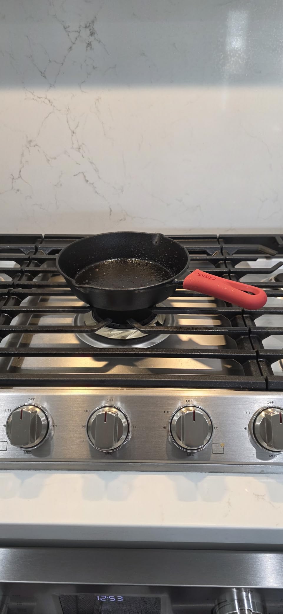 Cuisinel Cast Iron Skillet with Lid - 12