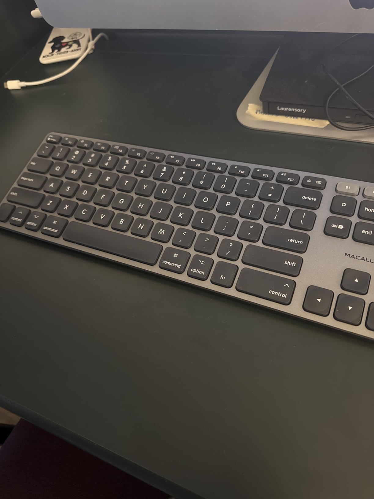 Macally Backlit Bluetooth Keyboard for Mac - Compatible Apple Keyboard Wireless - Multi-Device for MacBook Pro/Air, iMac, iMac Pro, Mac mini/Pro customer photo 1