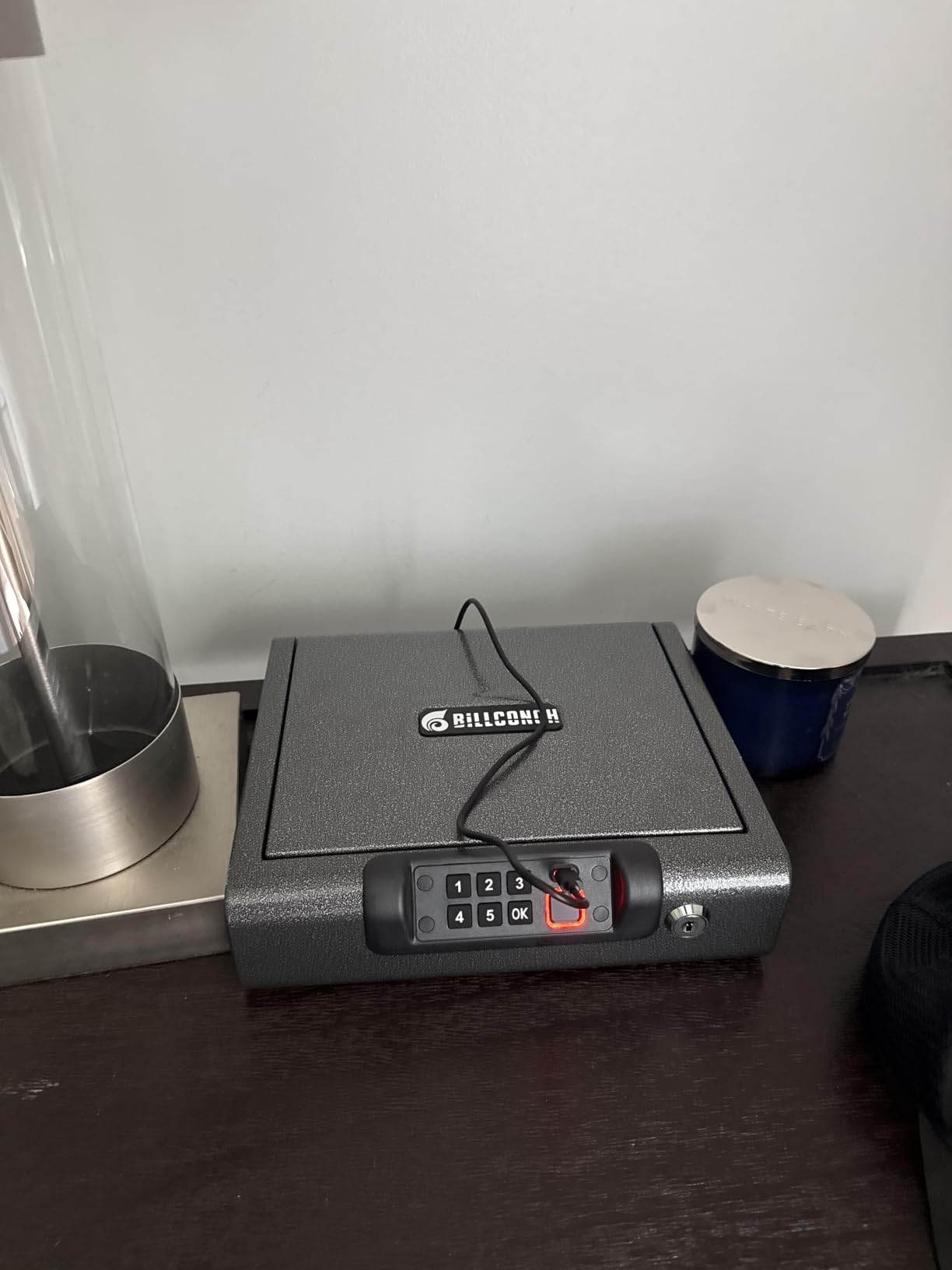 BILLCONCH Gun Safe,Biometric Fingerprint Gun Safe for Handgun Pistol Safes customer photo 2