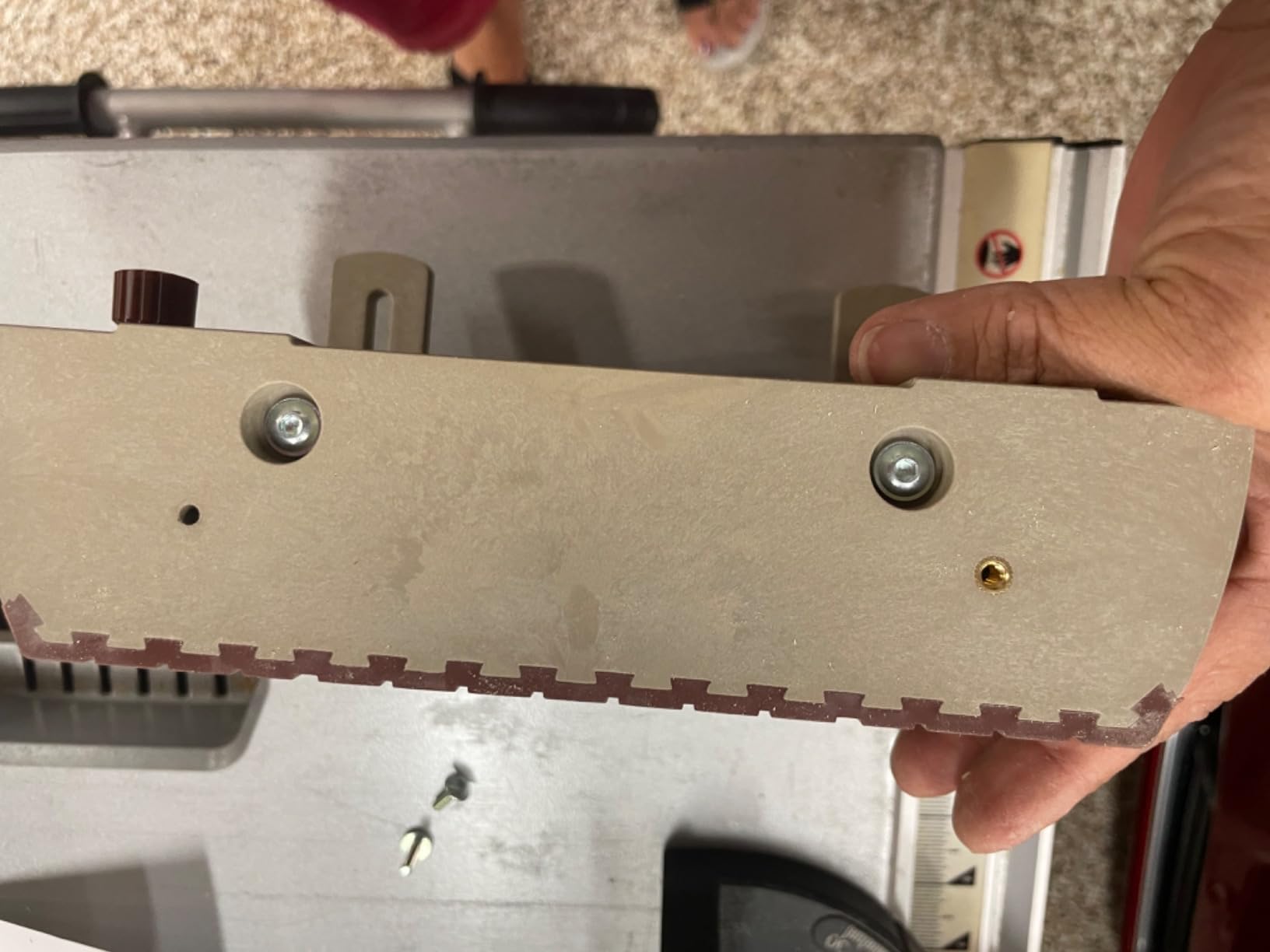 Push Block for Table Saws, Router Tables, Band Saws & Jointers customer photo 1