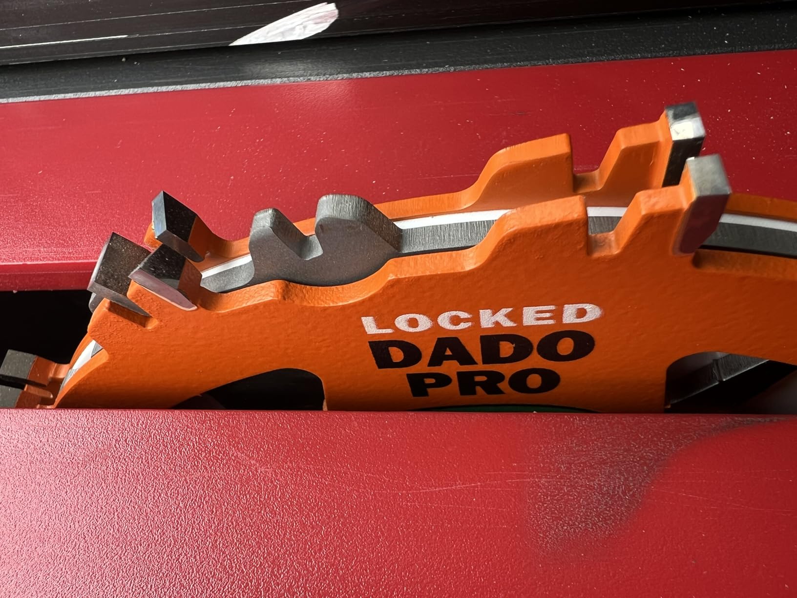 CMT ORANGE TOOLS 230.312.08 DADO Set Saw Blade HW D=8” B=5/8” Z12 FTG+ATB Orange PTFE customer photo 1