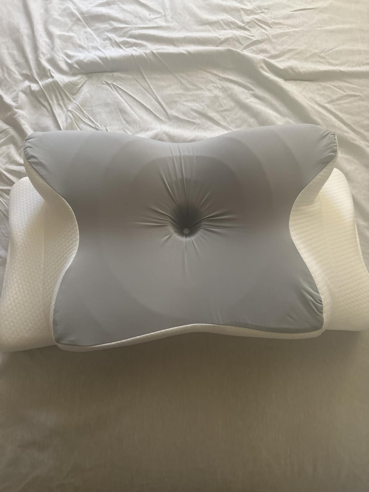 Ultra Pain Relief Cooling Pillow for Neck Support, Adjustable Cervical Pillow Cozy Sleeping, Odorless Ergonomic Contour Memory Foam Pillows, Orthopedic Bed Pillow for Side Back Stomach Sleeper customer photo 1