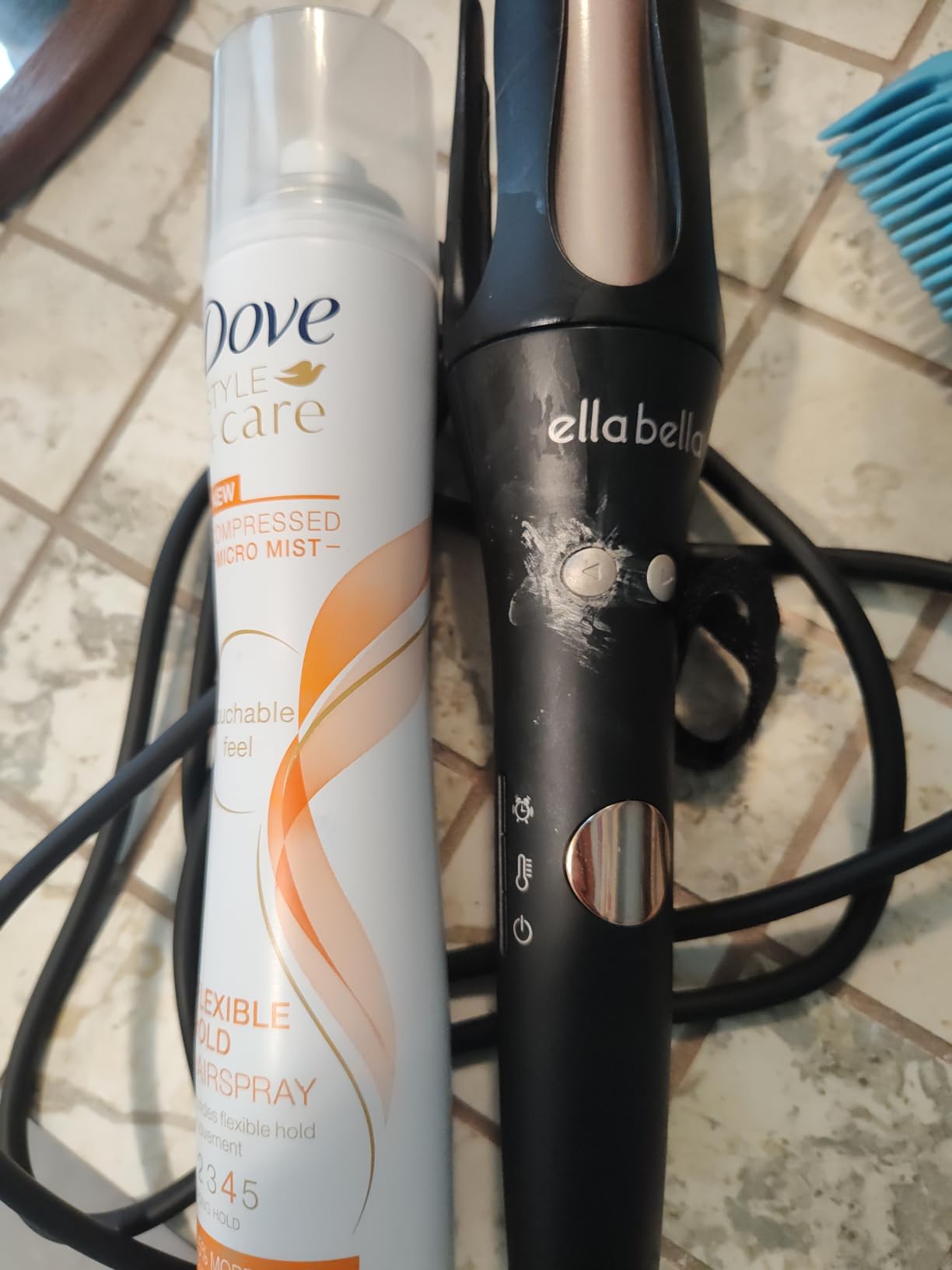 ELLA BELLA® Automatic Rotating Curling Iron, Auto Hair Curler for Long Hair customer photo 1