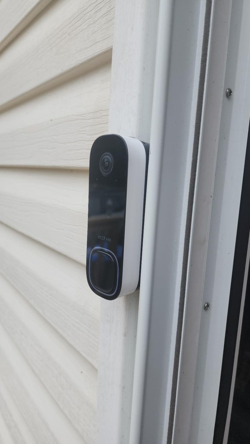 ecobee Smart Video Doorbell Camera Wired 1080p HDR, Smart Alerts customer photo 1