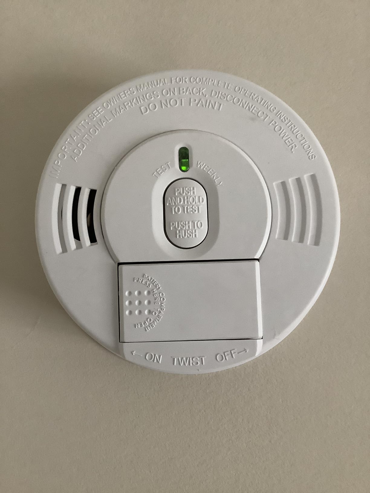 Kidde Smoke & Carbon Monoxide Detector, AA Battery Powered, not wired, Voice Alerts, LED Warning Light Indicators customer photo 1