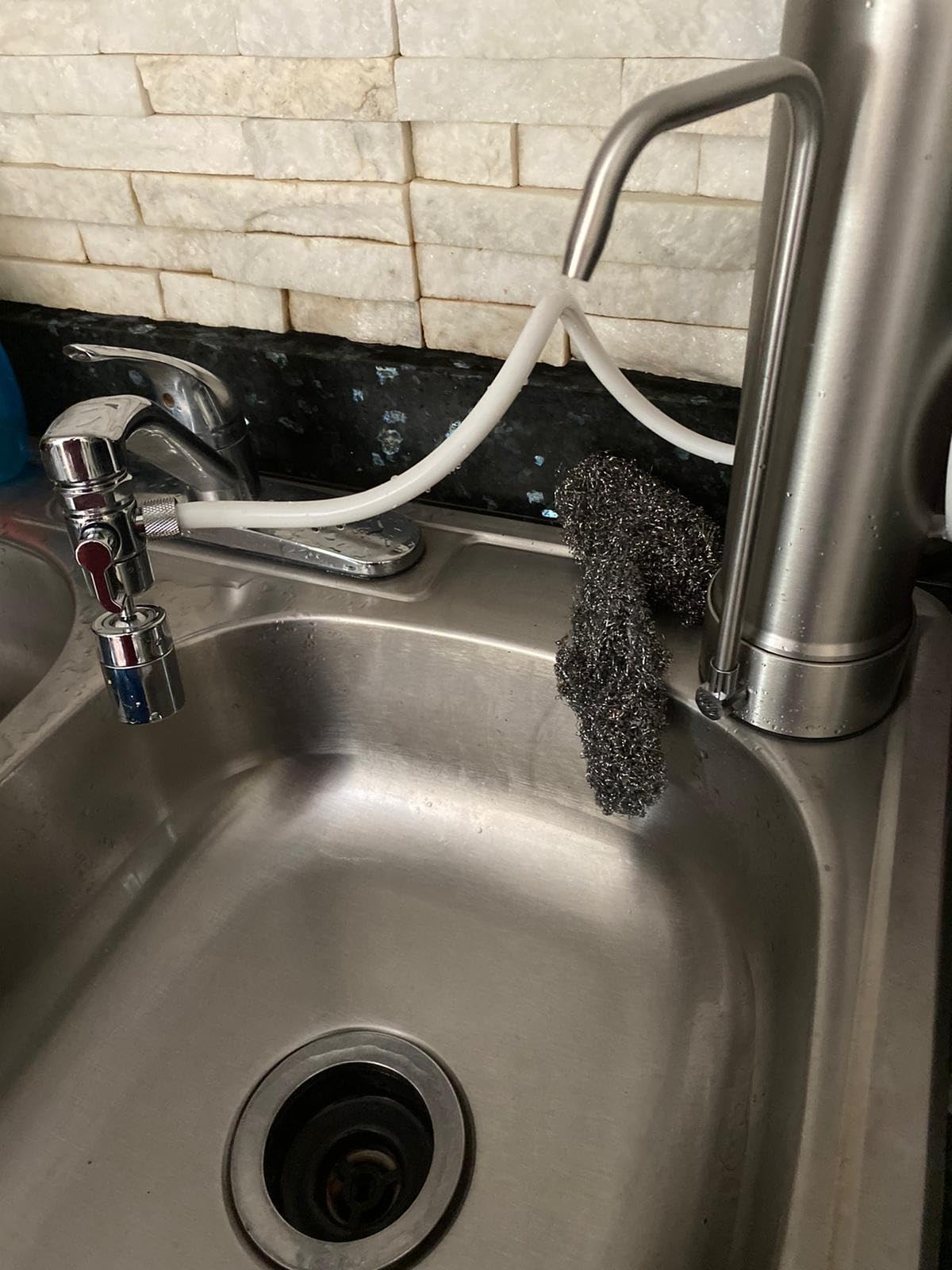LCF Upgrade 6-Stage Stainless Steel Water Filter for Sink Faucet, 2 Filters customer photo 2