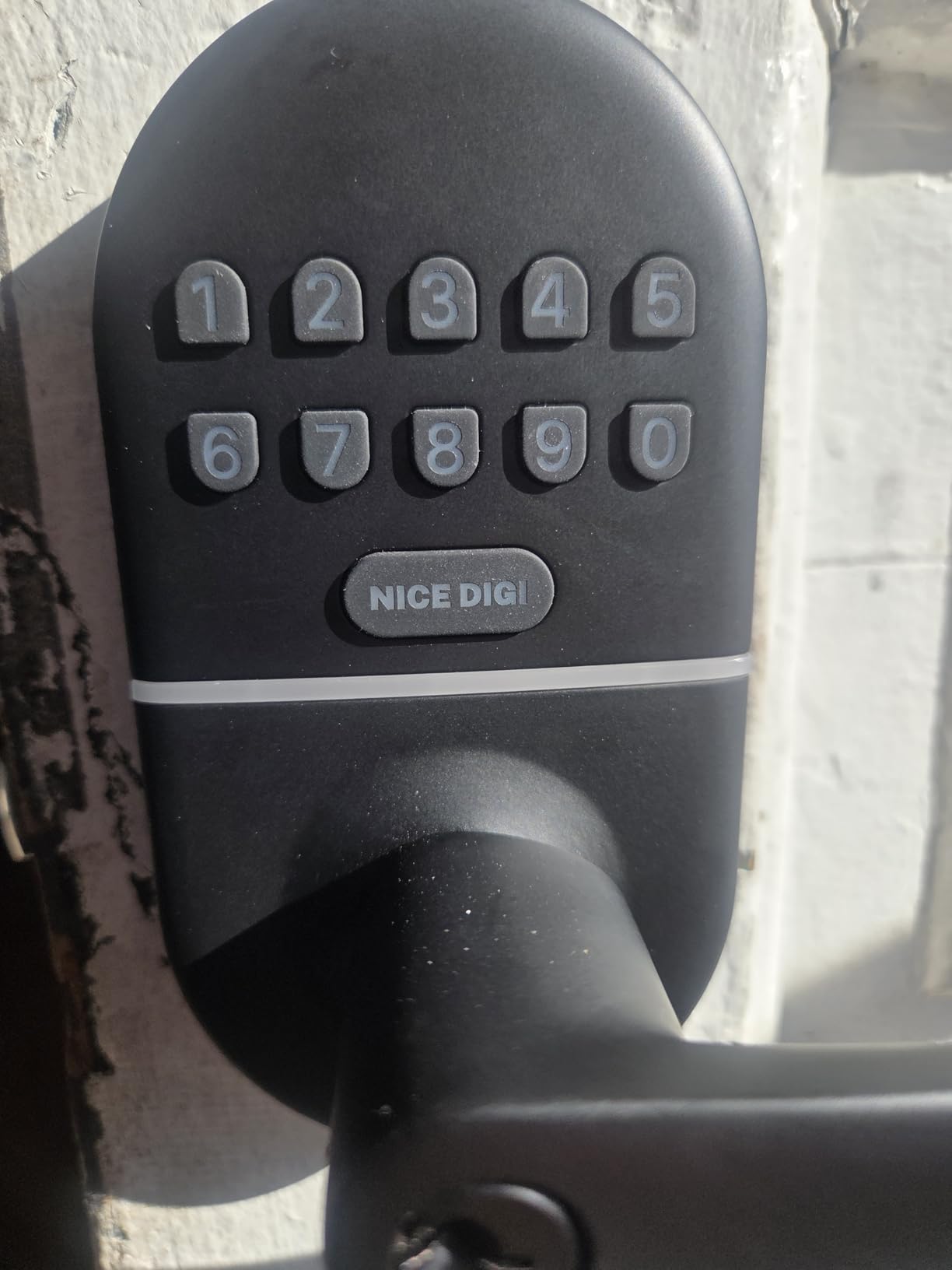 Keypad Door Lock with Handle, Smart Keyless Entry with Code for Front Door customer photo 1