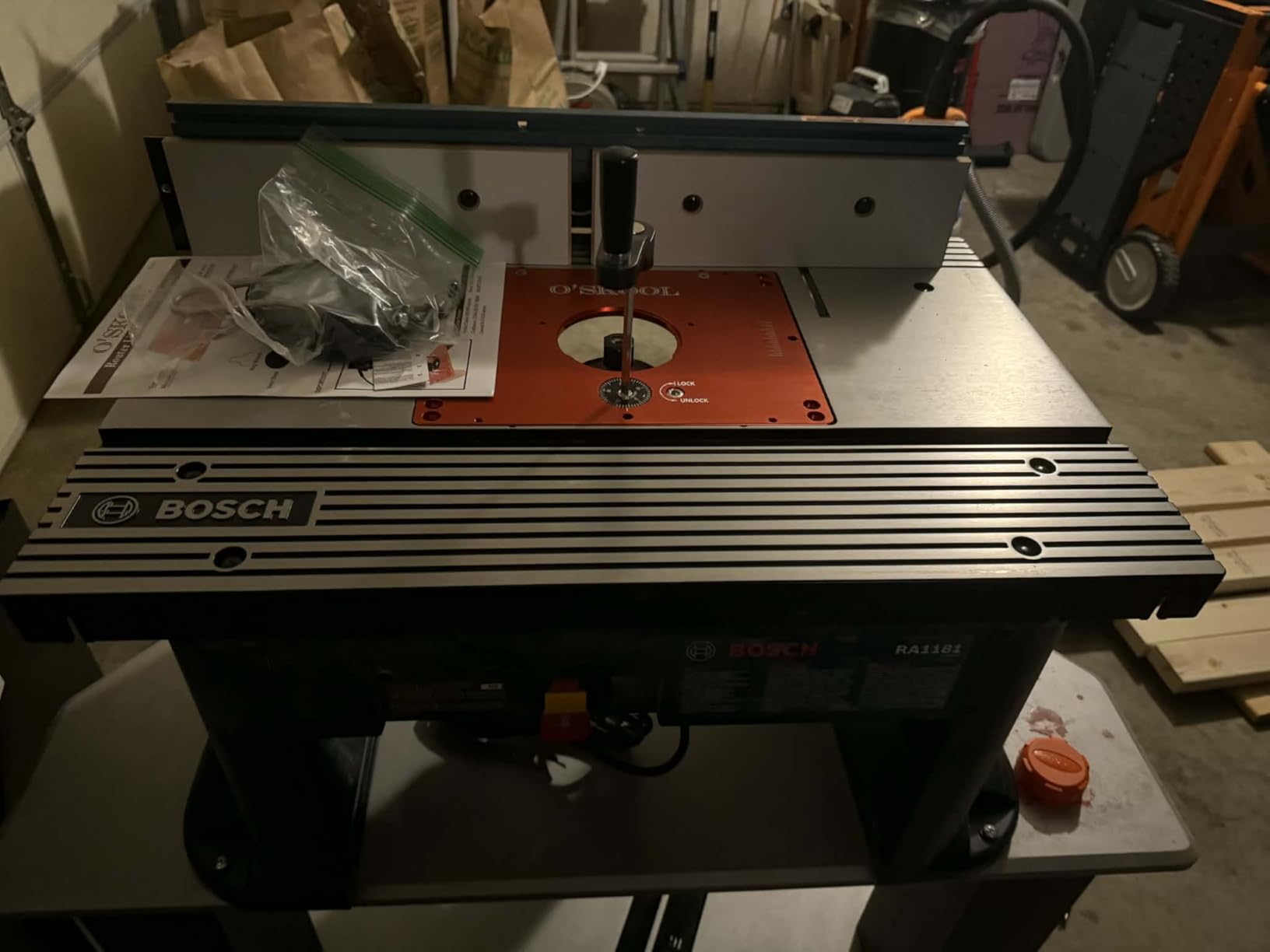 Router Lift System Compatible With Bosch RA1181 and RA1171 customer photo 2