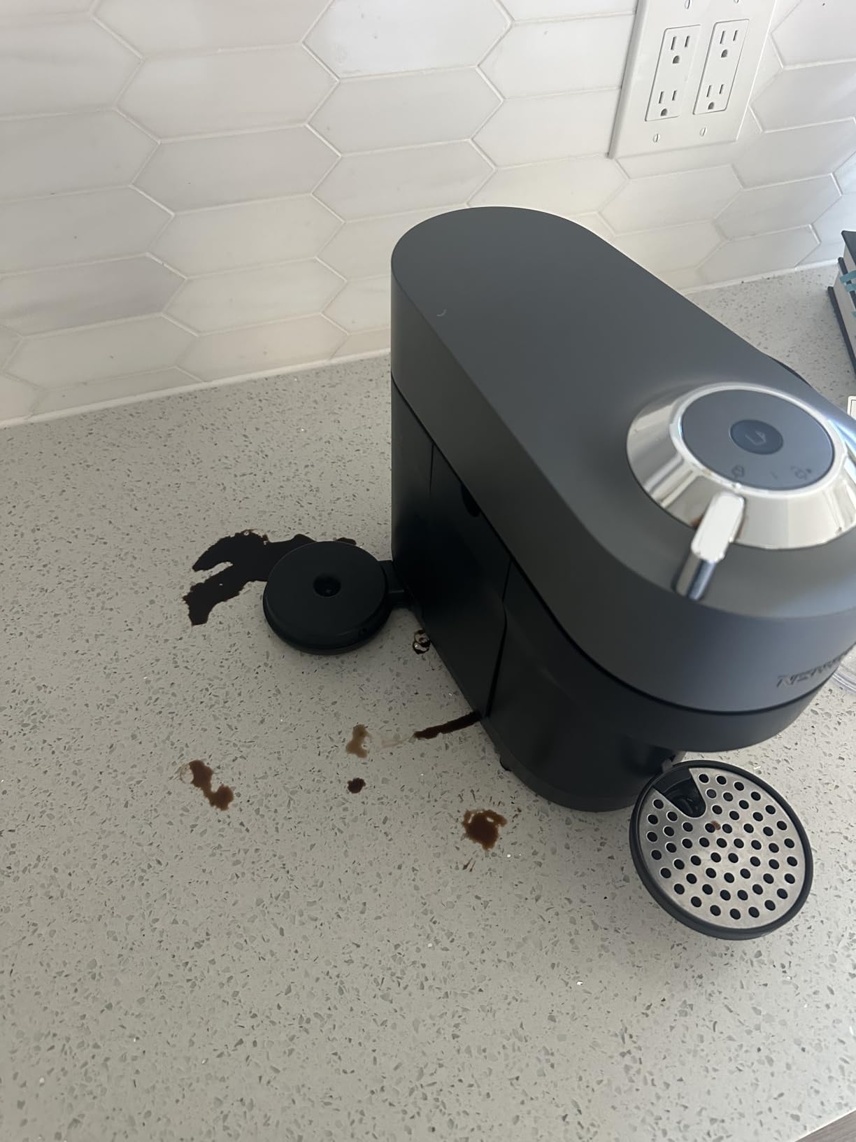 Nespresso Vertuo Pop+ Coffee & Espresso Maker by Breville, Black & Gold customer photo 2