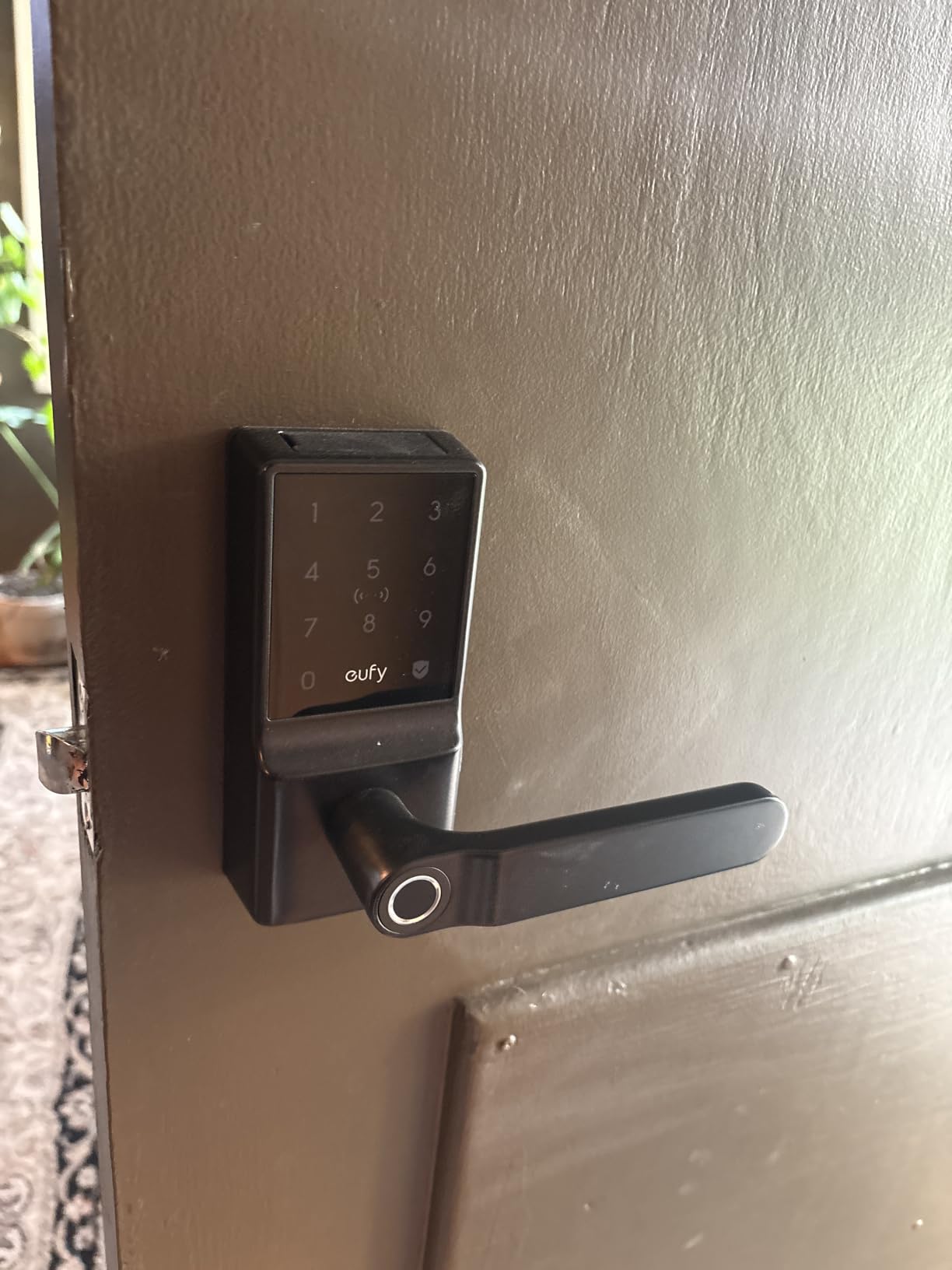 eufy Security Smart Lock C33, Keypad Door Lock with Handle, Built-in Wi-Fi customer photo 1