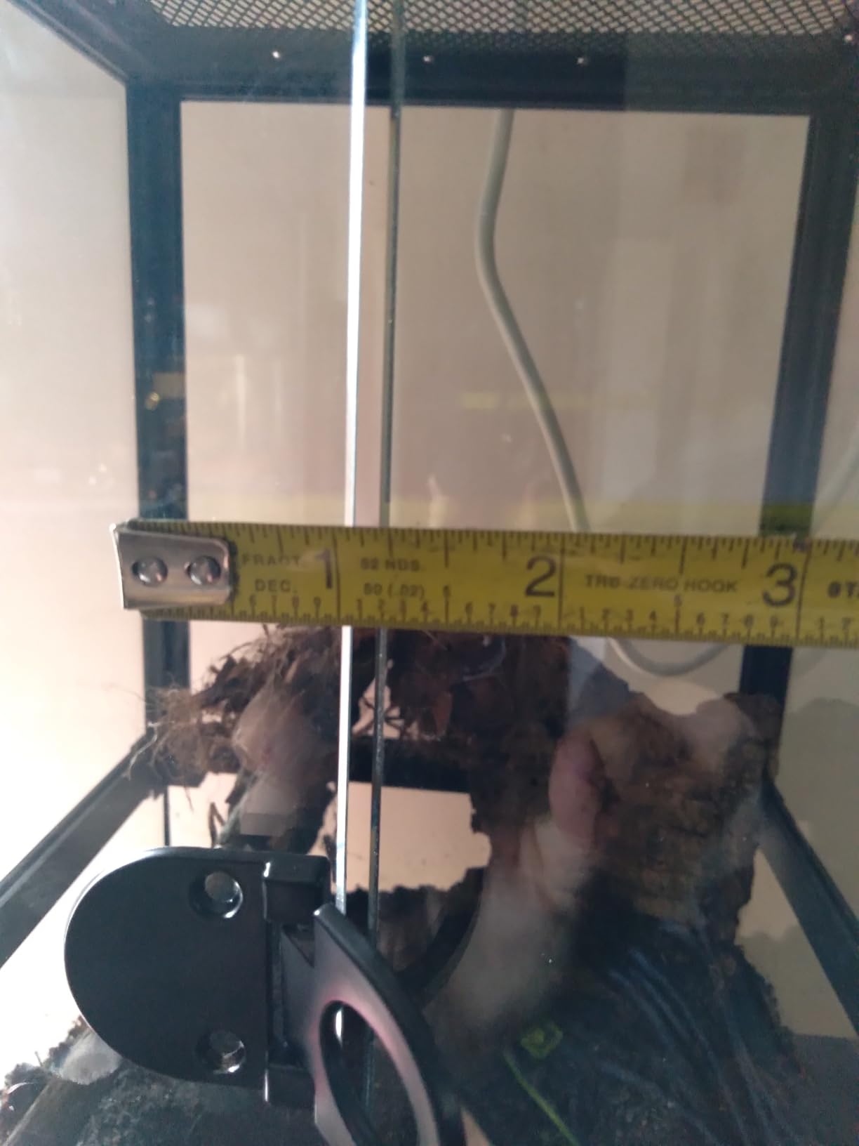 24x18x18'' Front-Opening Glass Reptile Tank for Gecko & Snake customer photo 1