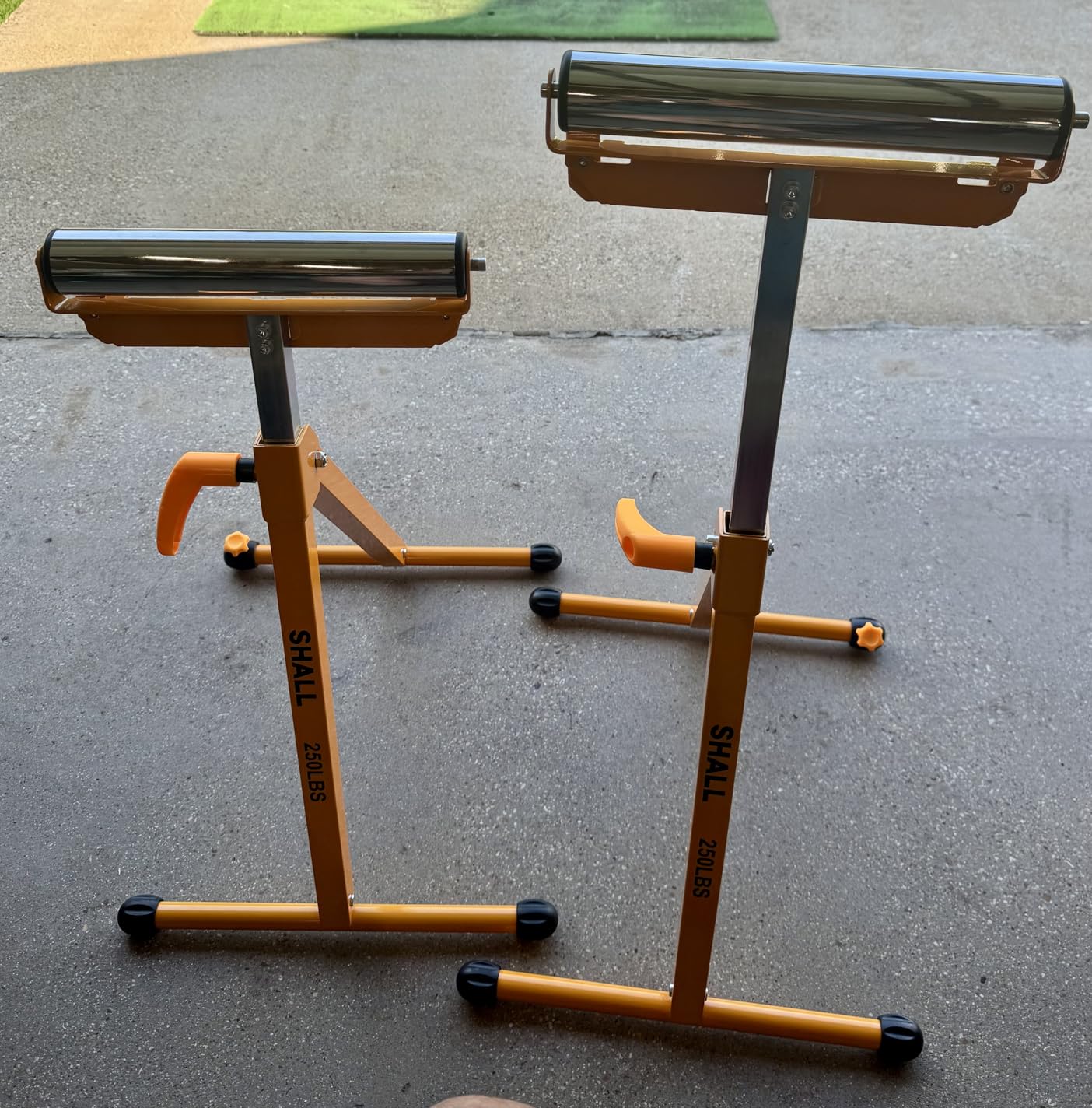 SHALL Roller Stand, Heavy-Duty Folding Roller Stands with 250 LBS Capacity customer photo 1