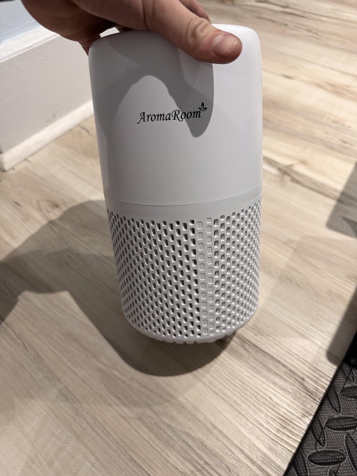 AromaRoom Air Purifier for Home, Air Cleaner for Smoke Pollen Dander Hair customer photo 2