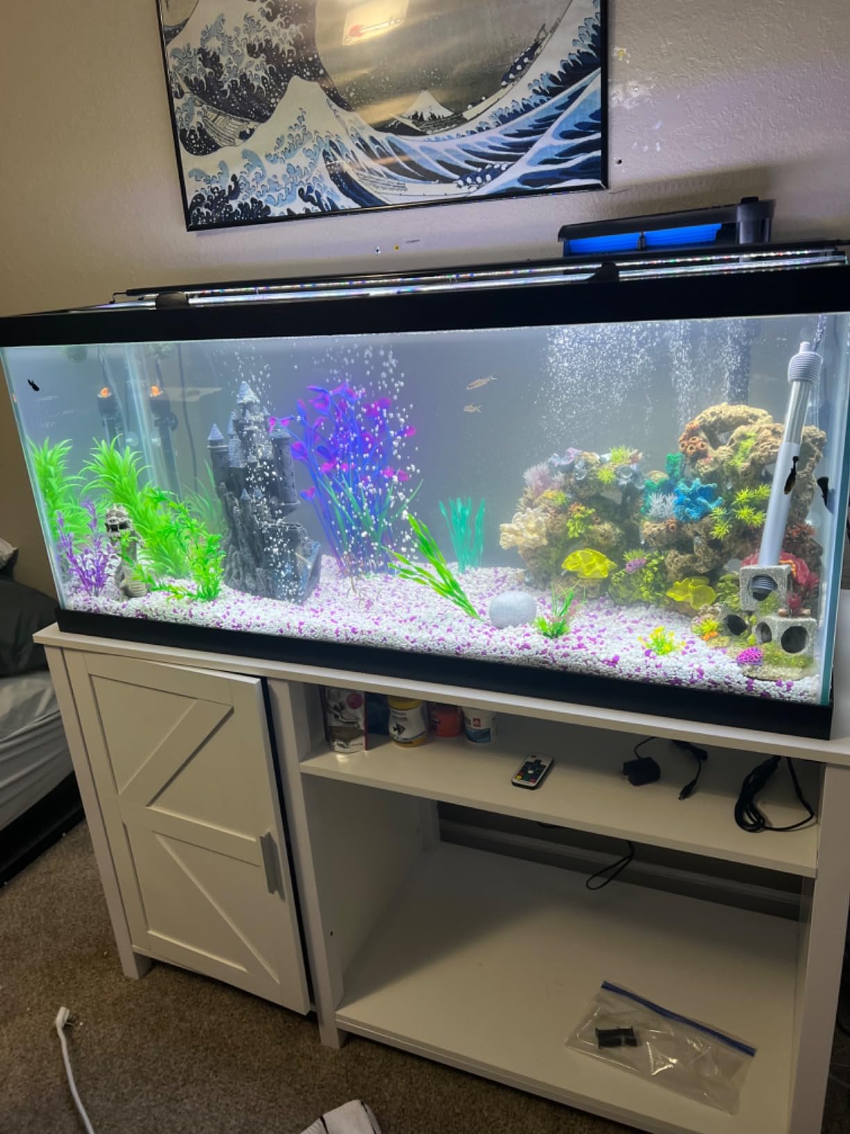 YITAHOME 120 Gallon Reptile Tank Stand with Power Outlets customer photo 2