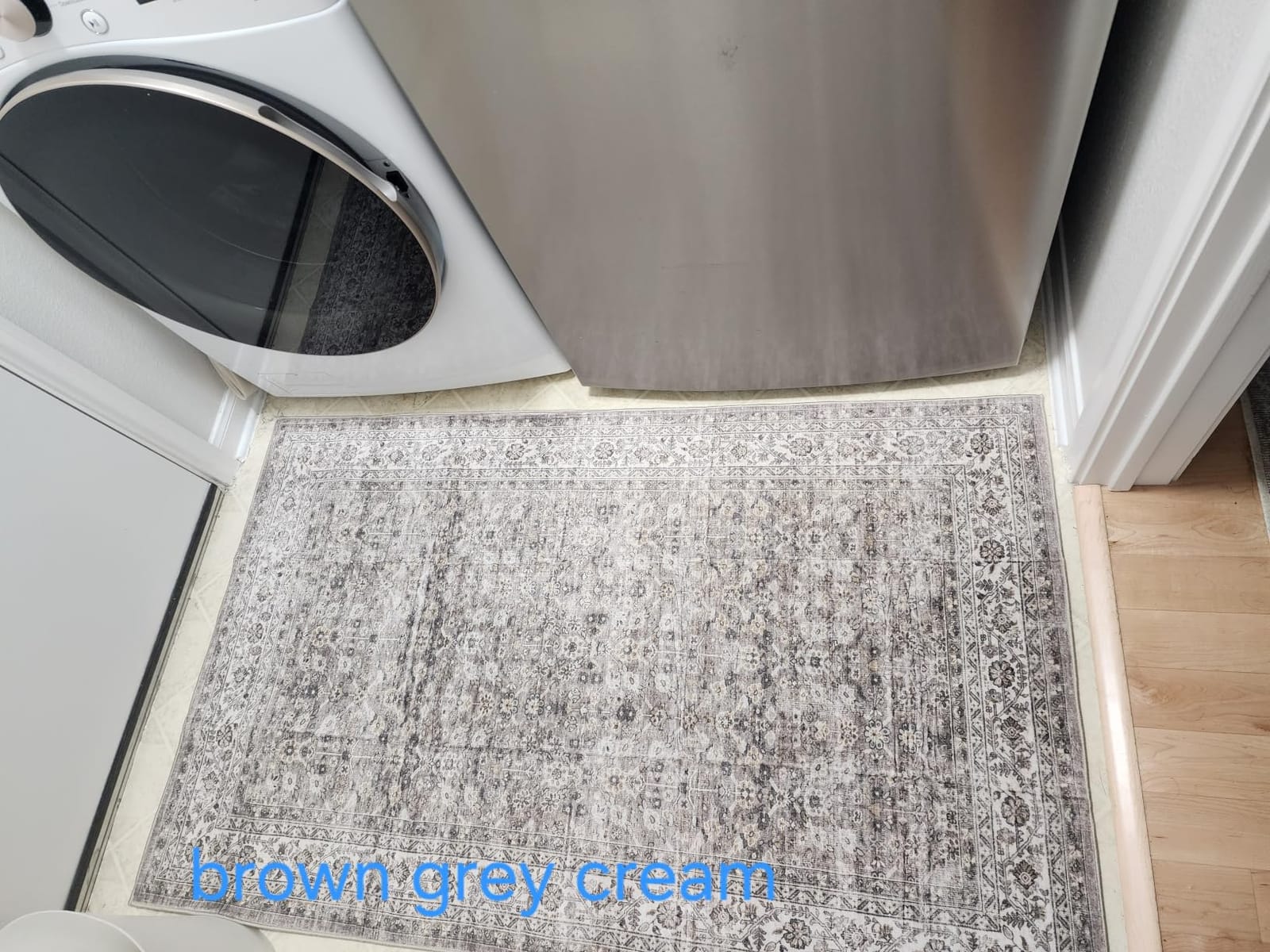 Area Rugs 9x12 Living Room: Washable Bedroom Rug Non Slip Large Boho Carpet customer photo 1