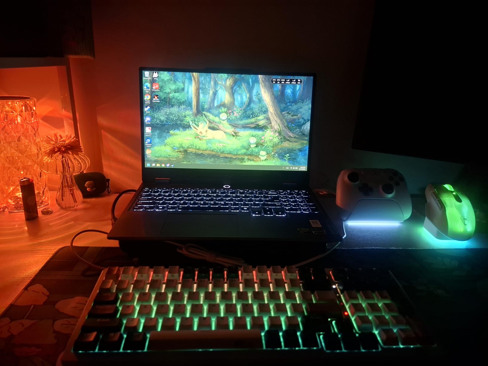 Lenovo LOQ Gaming Laptop, GeForce RTX 4050, AMD Ryzen 5 7235HS Processor customer photo 1
