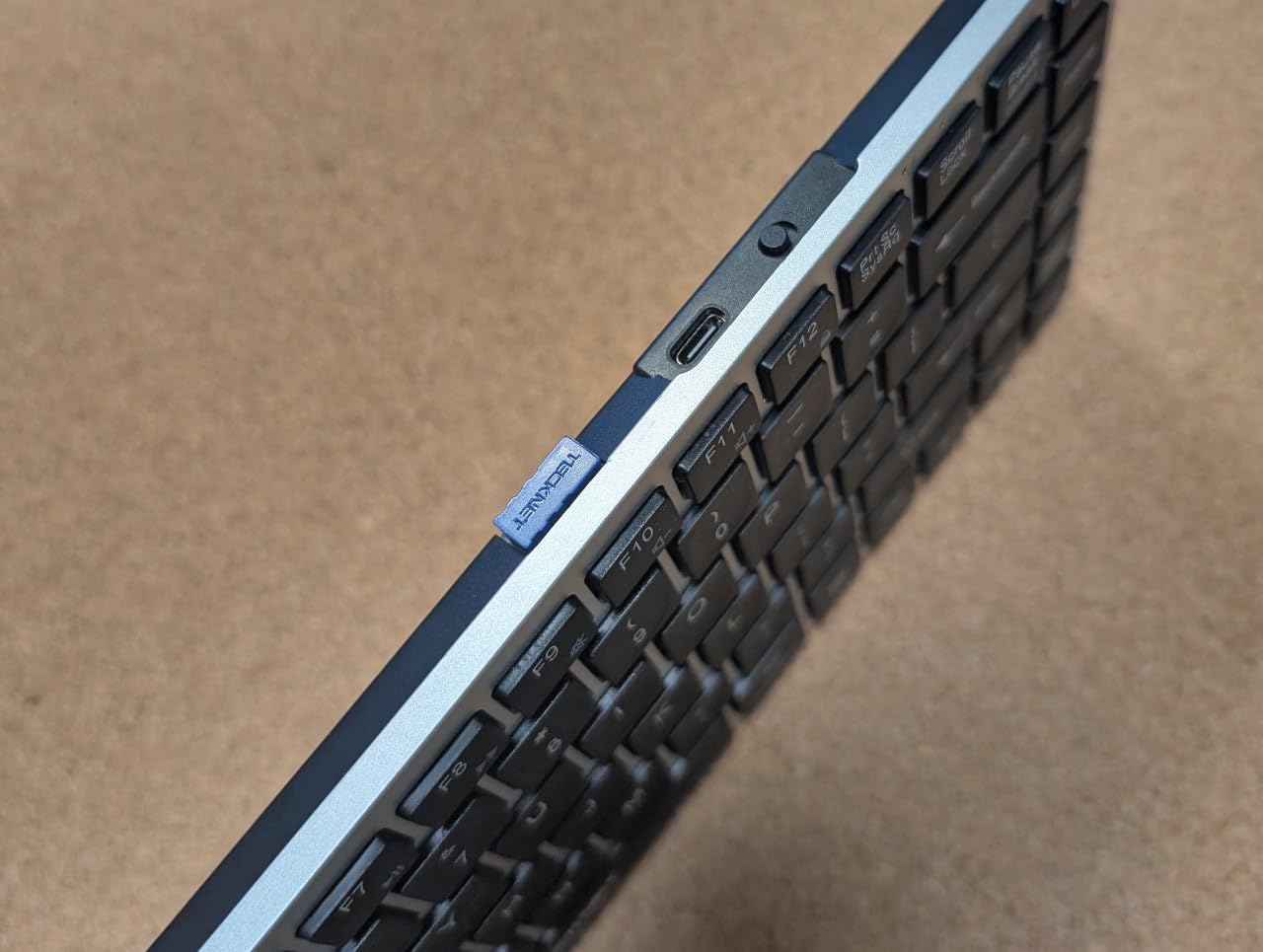 TECKNET Bluetooth Keyboard Rechargeable, 4-Device (2.4G+3BT) Small Keyboard customer photo 2