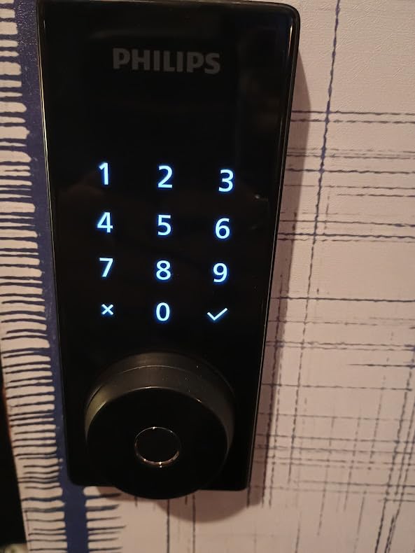 Philips Wi-Fi Front Lock Set, Smart Keypad Deadbolt Lock with 2 Handles customer photo 1