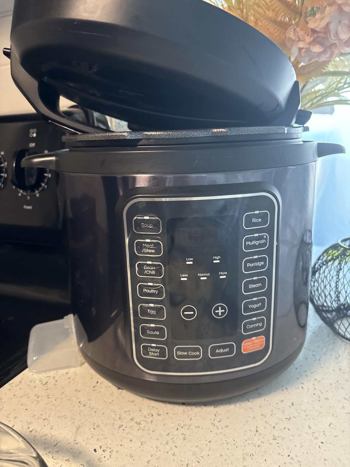 Sweetcrispy 16-in-1 Electric Pressure Cooker 6QT, 12-Preset Multi Cookers with Ceramic Pot, Slow Cook Rice Steamer Sauté Soup Yogurt Maker and More, Recipe Book customer photo 2