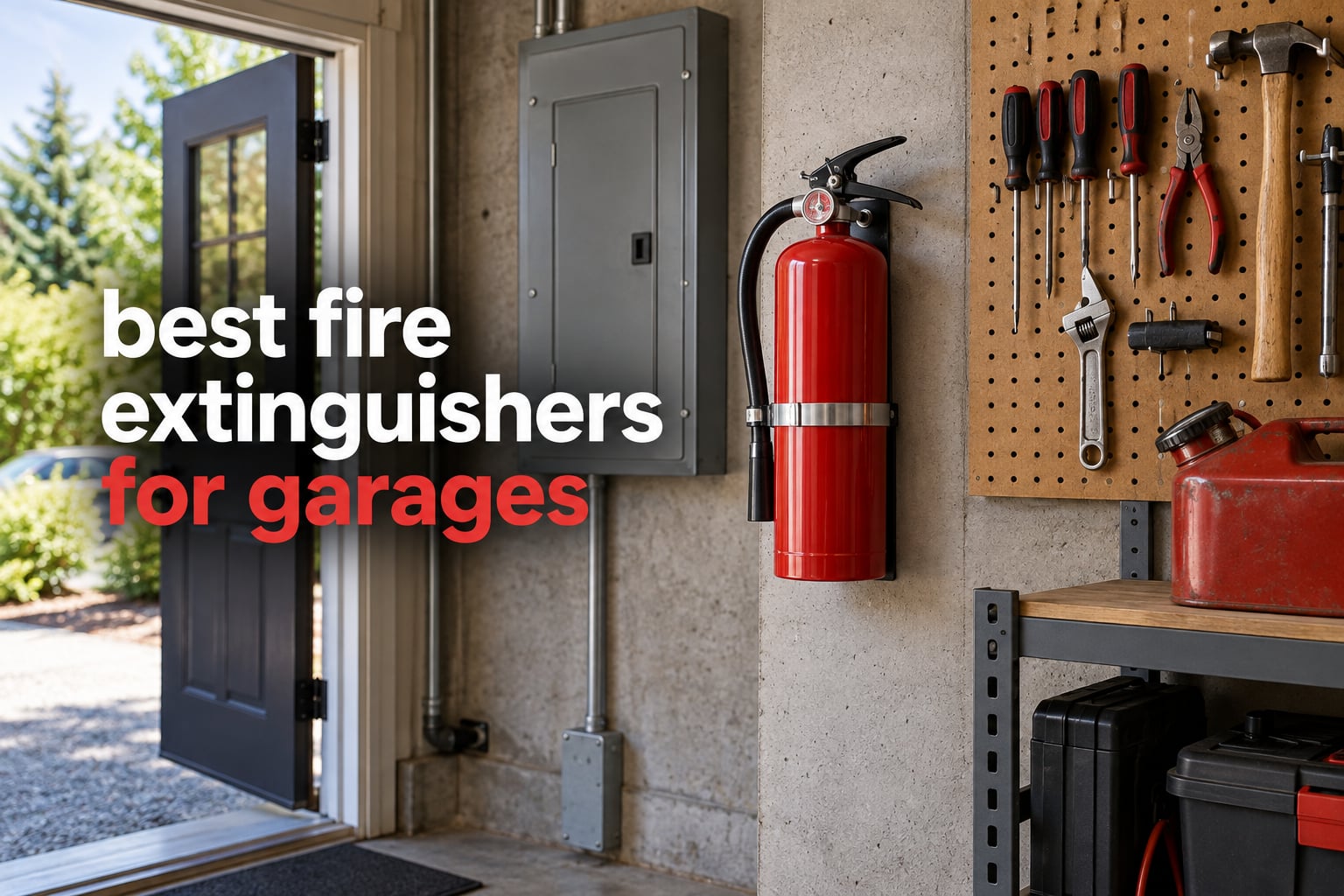 best fire extinguishers for garages