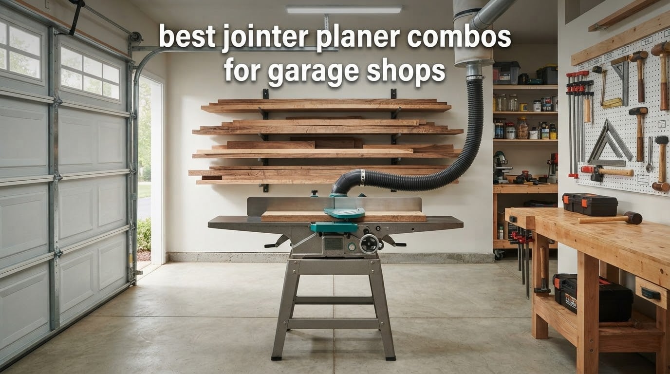 best jointer planer combos for garage shops