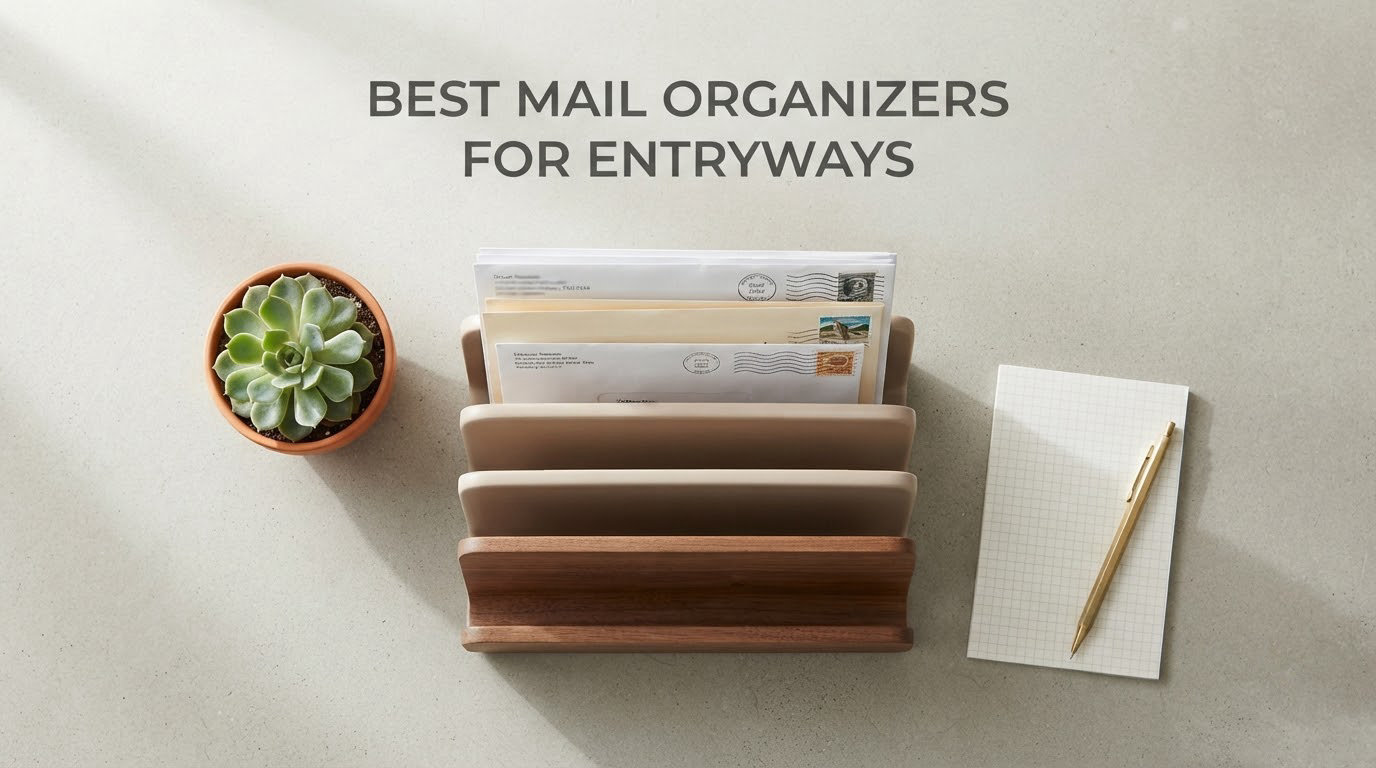 best mail organizers for entryways