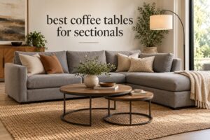 best coffee tables for sectionals