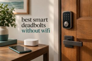 best smart deadbolts without wifi