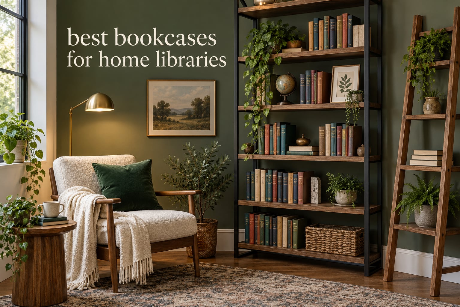 best bookcases for home libraries
