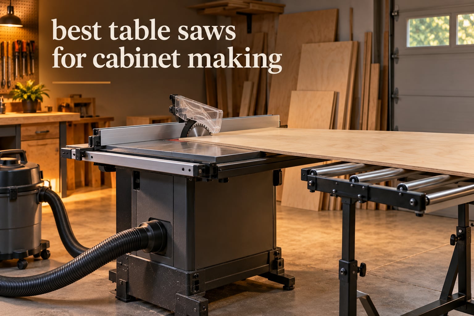 best table saws for cabinet making