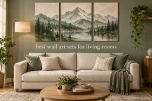 best wall art sets for living rooms
