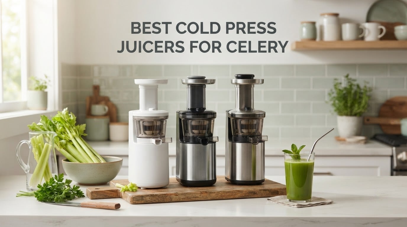 best cold press juicers for celery
