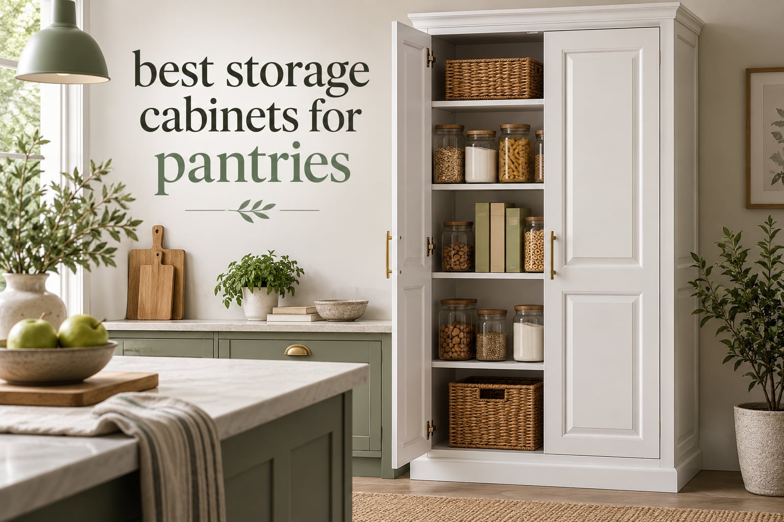 best storage cabinets for pantries