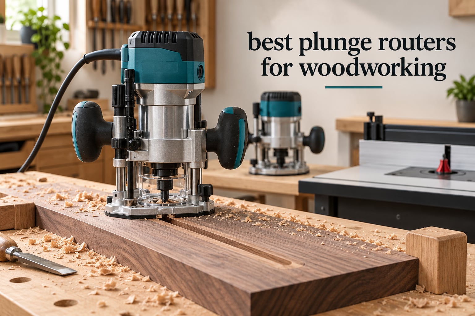 best plunge routers for woodworking