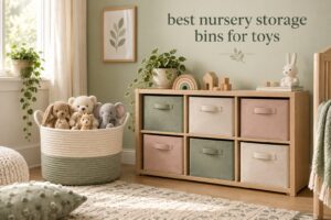 best nursery storage bins for toys