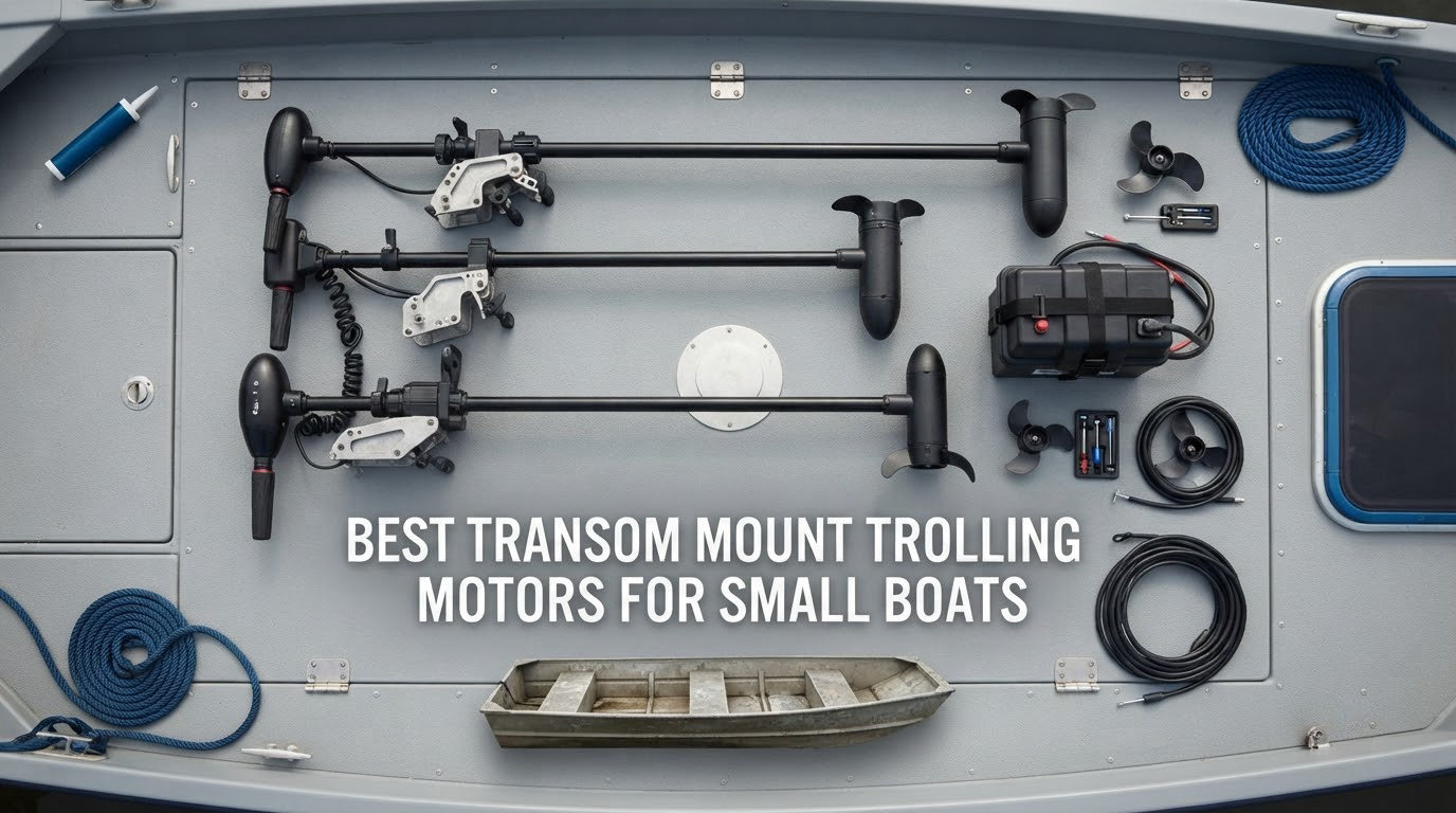 best transom mount trolling motors for small boats