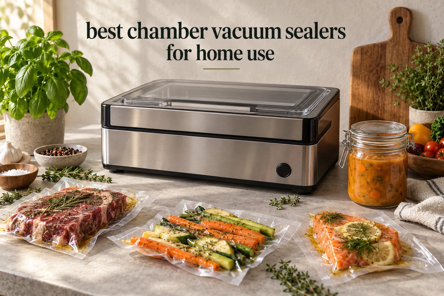 best chamber vacuum sealers for home use