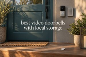 best video doorbells with local storage