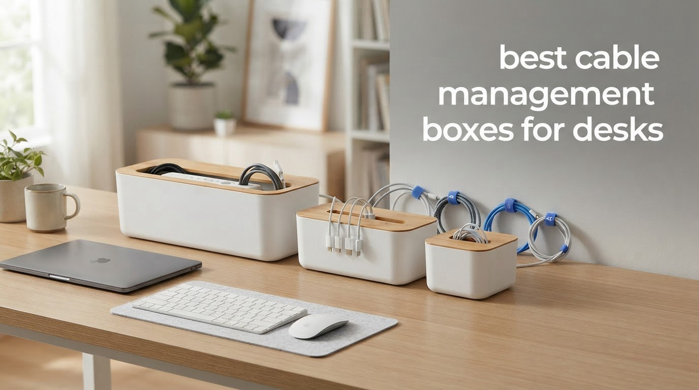 best cable management boxes for desks