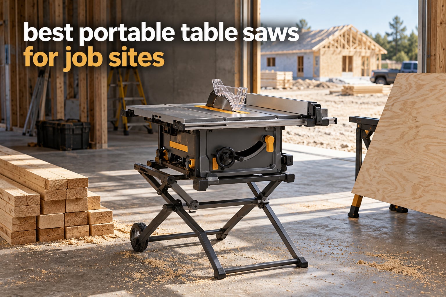 best portable table saws for job sites