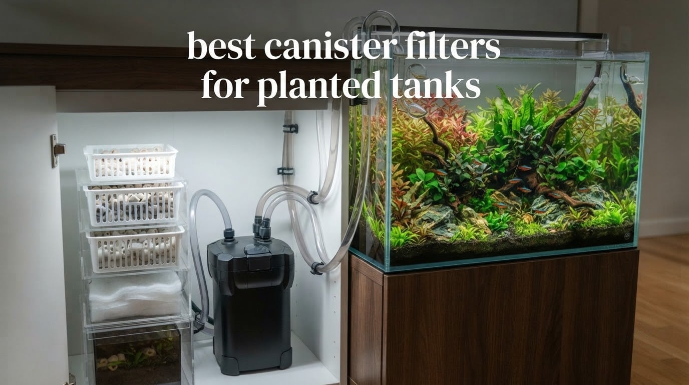 best canister filters for planted tanks