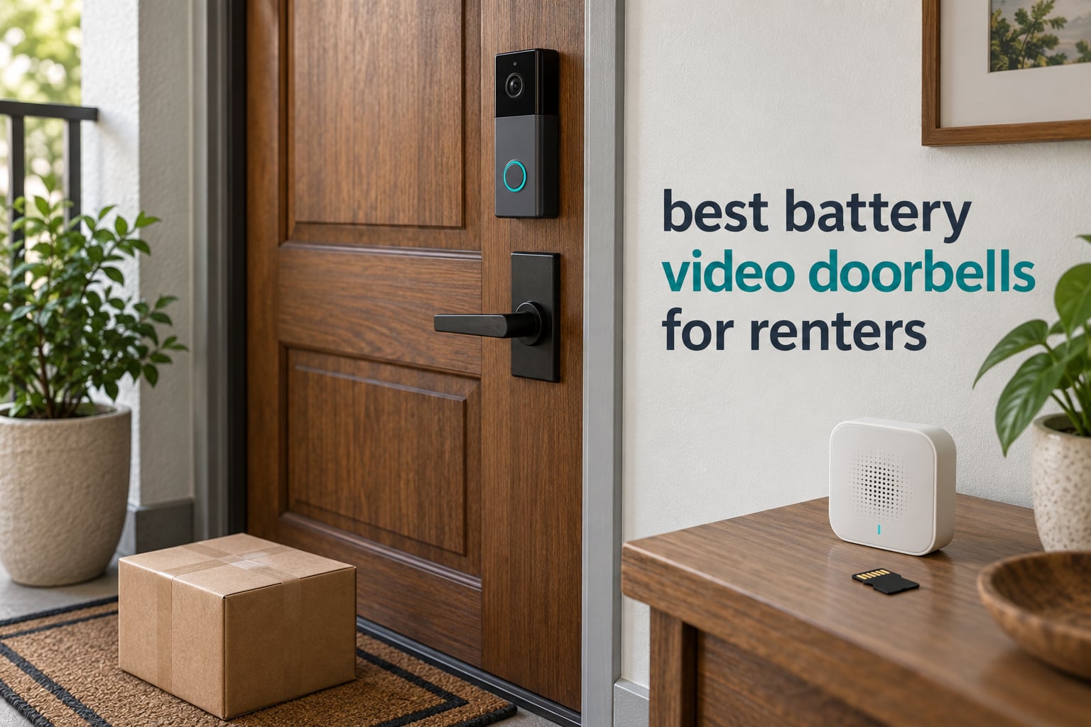 best battery video doorbells for renters