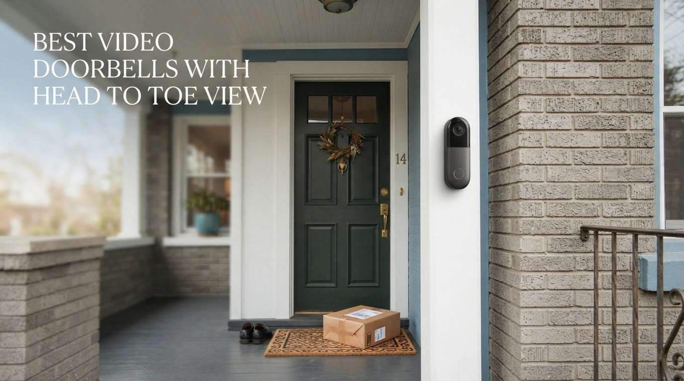 best video doorbells with head to toe view