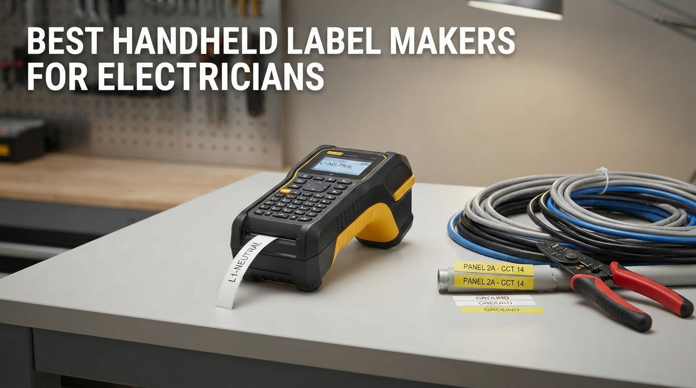 best handheld label makers for electricians