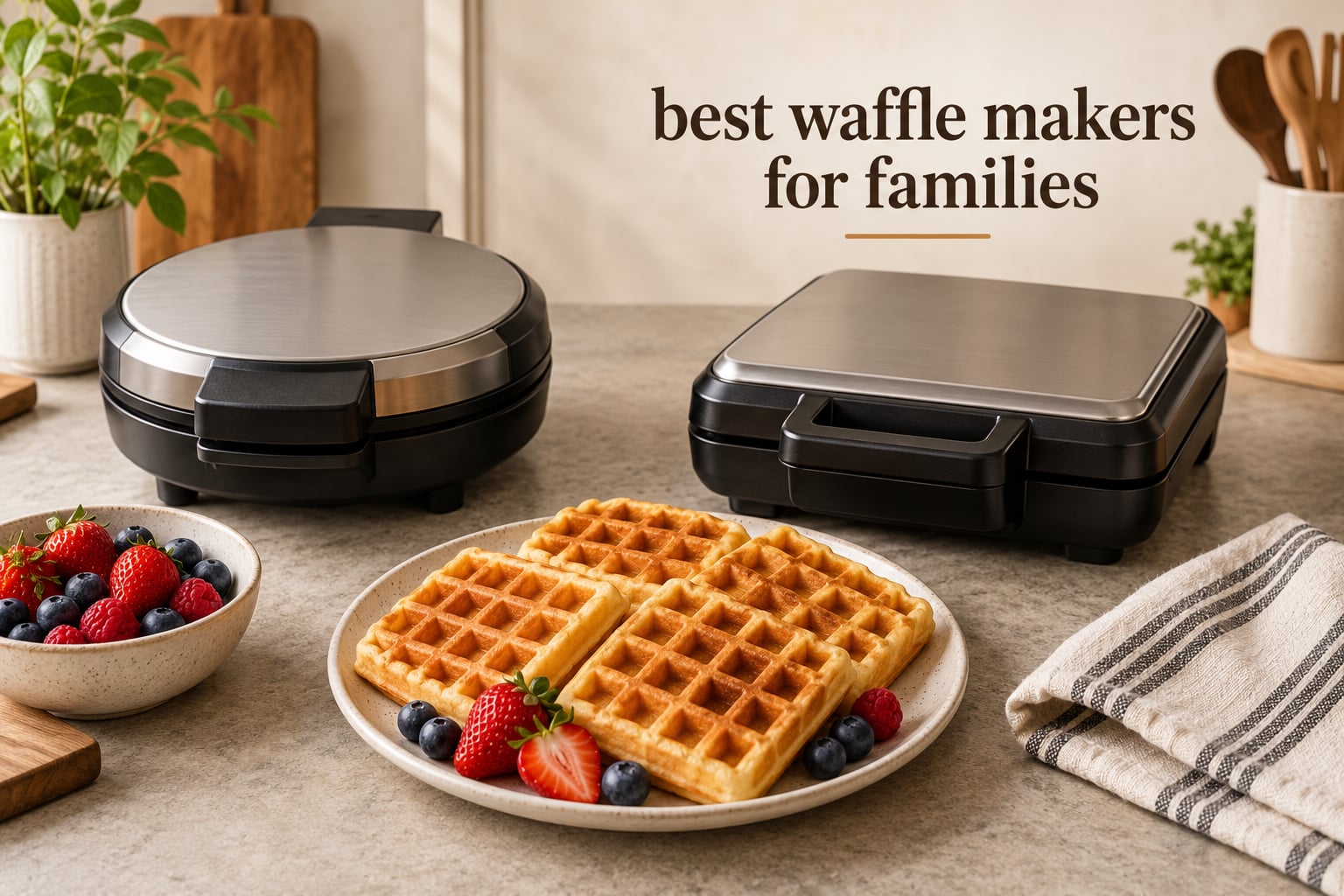 best waffle makers for families