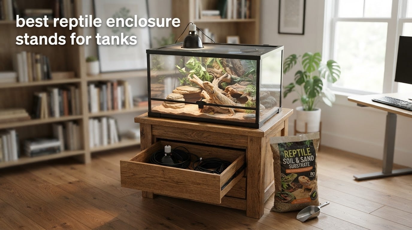 best reptile enclosure stands for tanks