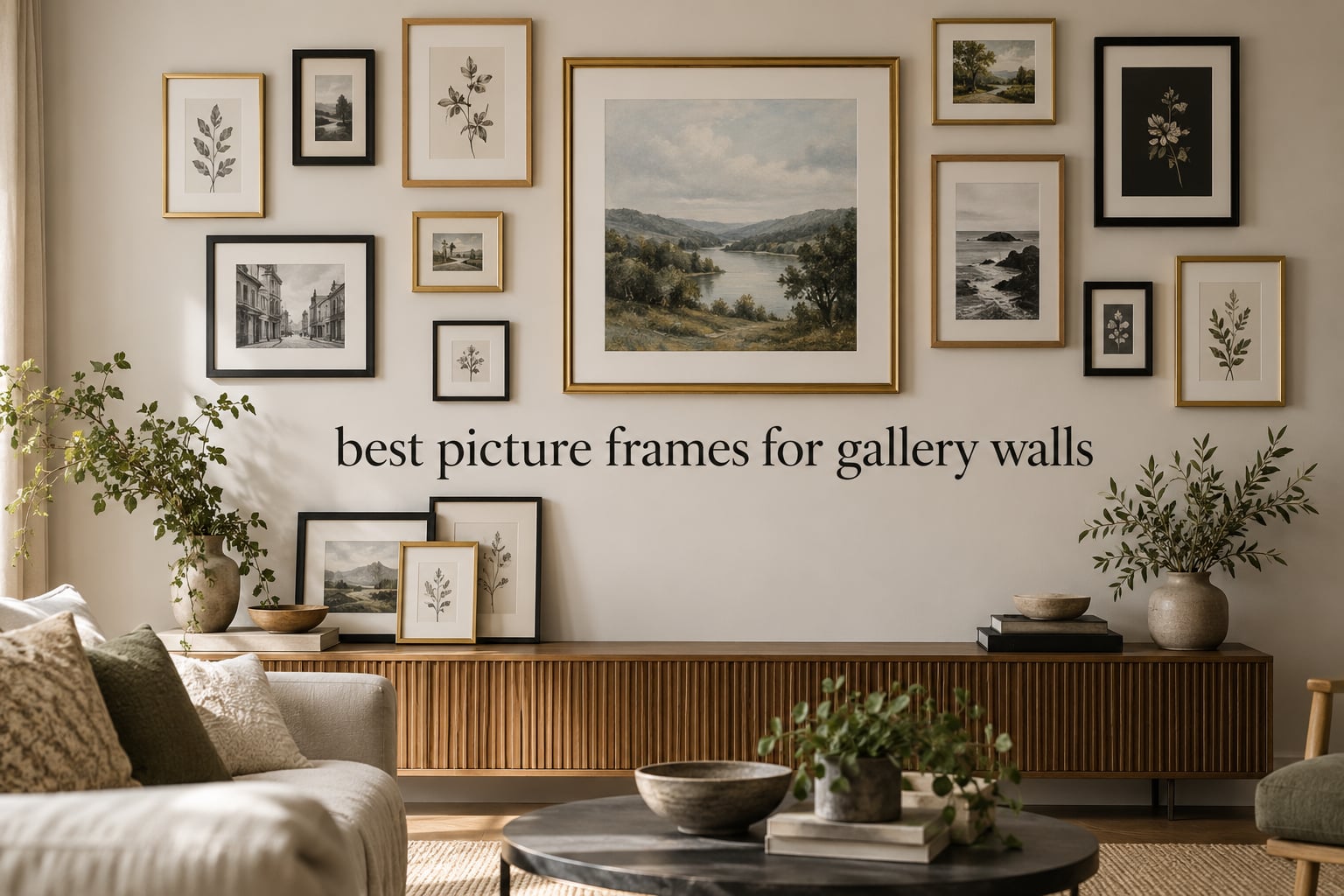 best picture frames for gallery walls